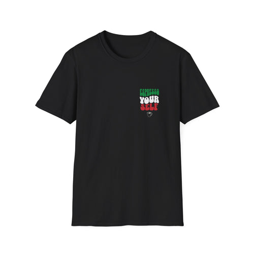 Espresso Yourself Unisex Softstyle T-Shirt - Fun Coffee Lover Tee