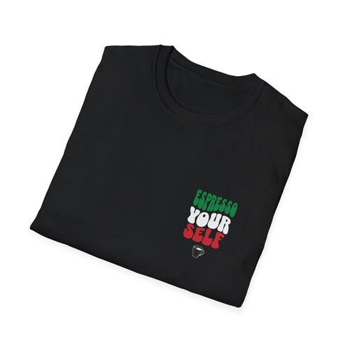 Espresso Yourself Unisex Softstyle T-Shirt - Fun Coffee Lover Tee